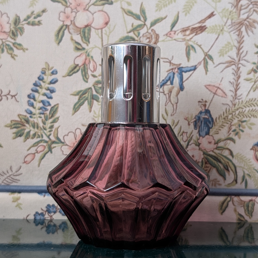 Vtg Eden Purple Glass Diffuser